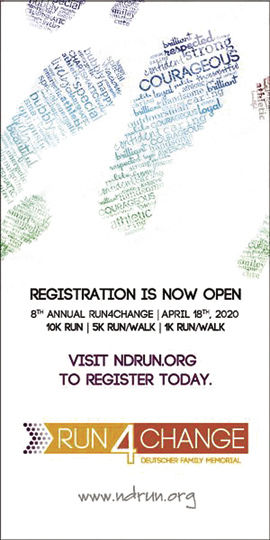 Run4Change Scheduled for Saturday, April 18, 2020